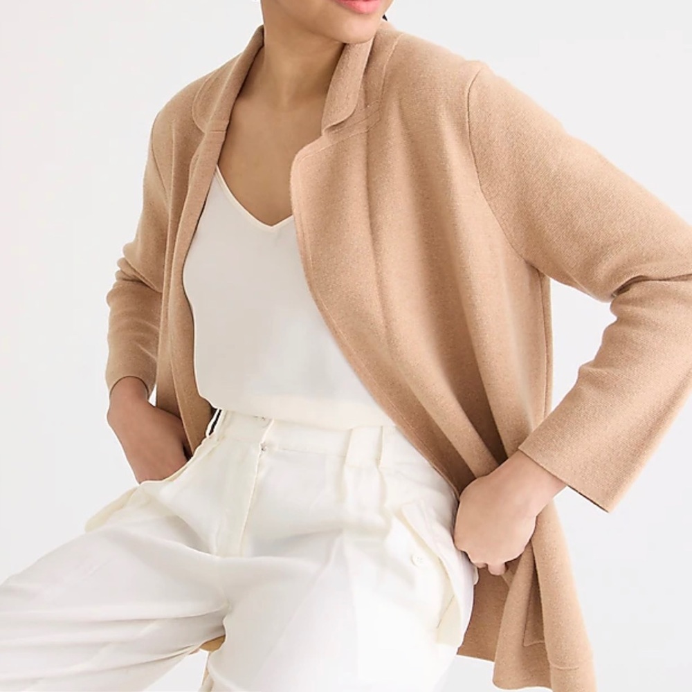 J. Crew Eloise Sweater Blazer M